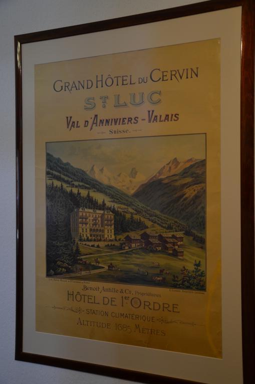 Guesthouse & Hotel Le Cervin Vissoie エクステリア 写真